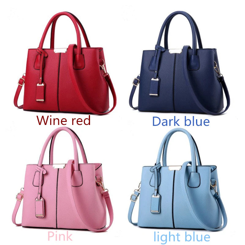 Famous Designer Brand Bags Women Leather Handbags New Luxury Ladies Hand Bags Purse Fashion Shoulder Bags