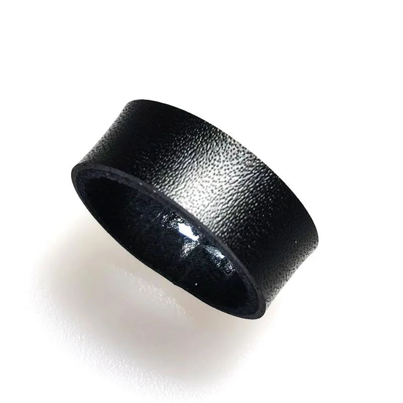 2020 Fashion Real Leather Ring For Women Designer Punk Style Jewelry Rings Handmade Artificial Jewelry Wholesale Ring Finger
