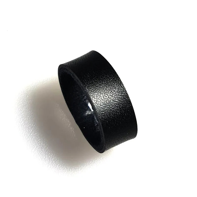 2020 Fashion Real Leather Ring For Women Designer Punk Style Jewelry Rings Handmade Artificial Jewelry Wholesale Ring Finger