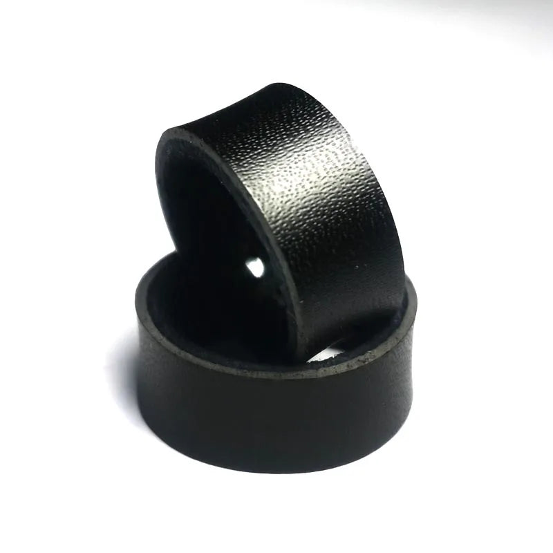 2020 Fashion Real Leather Ring For Women Designer Punk Style Jewelry Rings Handmade Artificial Jewelry Wholesale Ring Finger