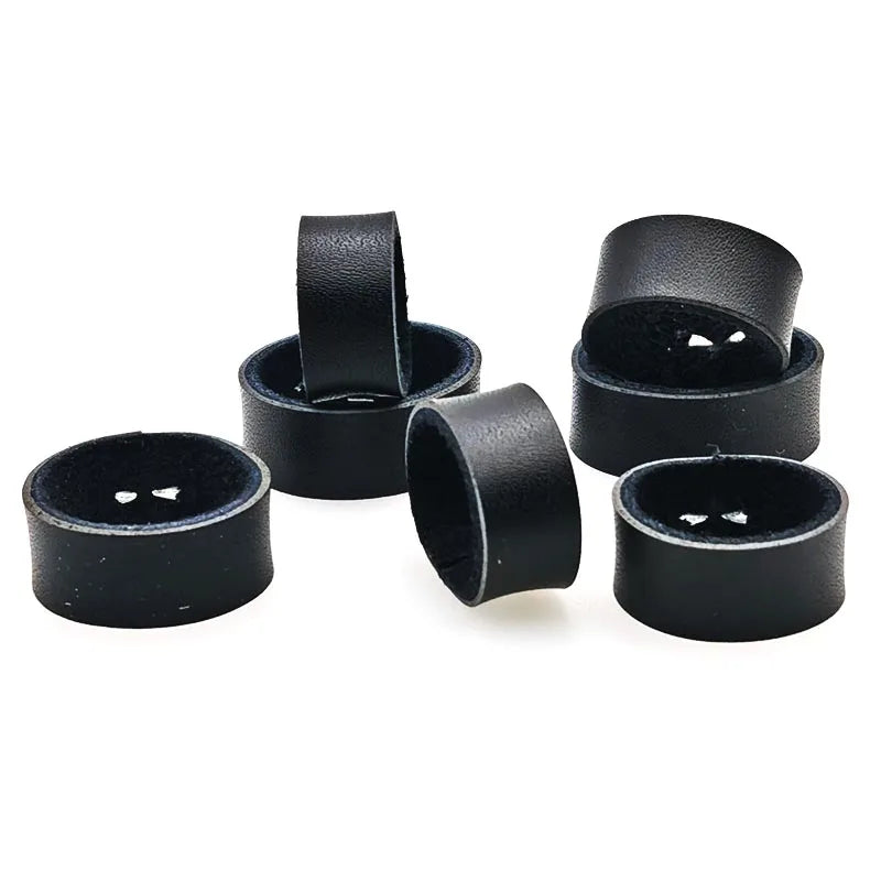 2020 Fashion Real Leather Ring For Women Designer Punk Style Jewelry Rings Handmade Artificial Jewelry Wholesale Ring Finger