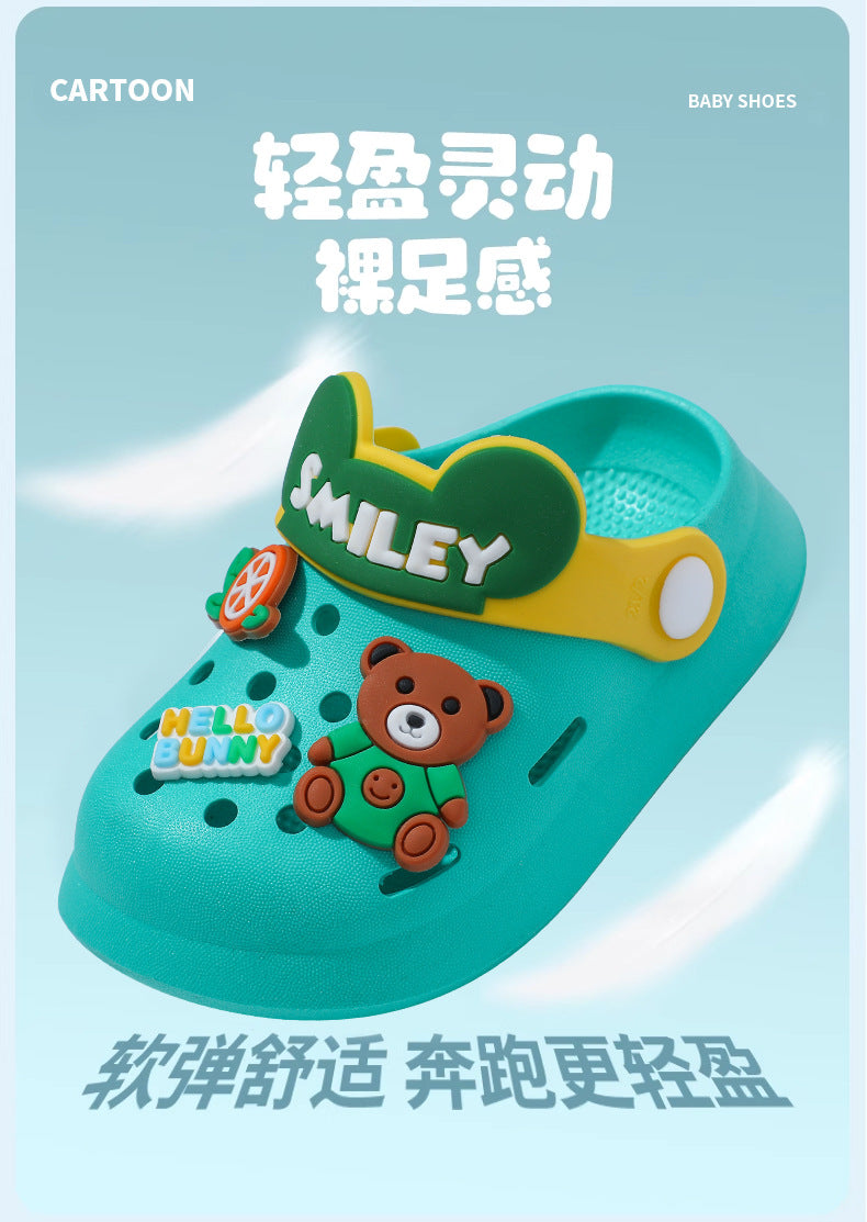 Slippers Baby Shoe Sandals for Girl Boy Mules Baby Girl Shoe Cartoon Sandal Infantil for Boy Kid Garden Shoe Infant Girl Sandal