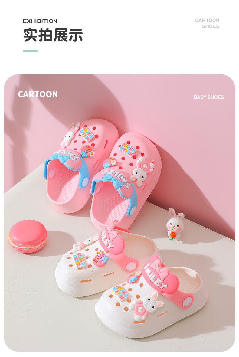 Slippers Baby Shoe Sandals for Girl Boy Mules Baby Girl Shoe Cartoon Sandal Infantil for Boy Kid Garden Shoe Infant Girl Sandal