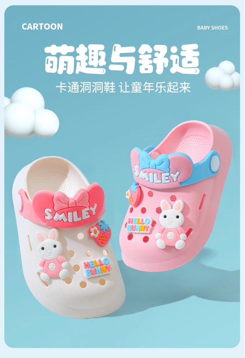 Slippers Baby Shoe Sandals for Girl Boy Mules Baby Girl Shoe Cartoon Sandal Infantil for Boy Kid Garden Shoe Infant Girl Sandal