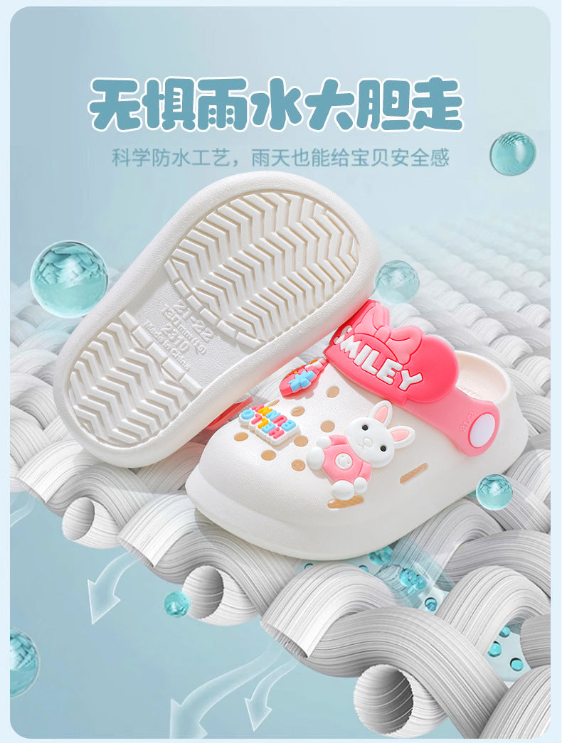 Slippers Baby Shoe Sandals for Girl Boy Mules Baby Girl Shoe Cartoon Sandal Infantil for Boy Kid Garden Shoe Infant Girl Sandal