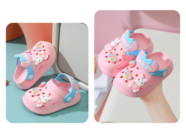 Slippers Baby Shoe Sandals for Girl Boy Mules Baby Girl Shoe Cartoon Sandal Infantil for Boy Kid Garden Shoe Infant Girl Sandal