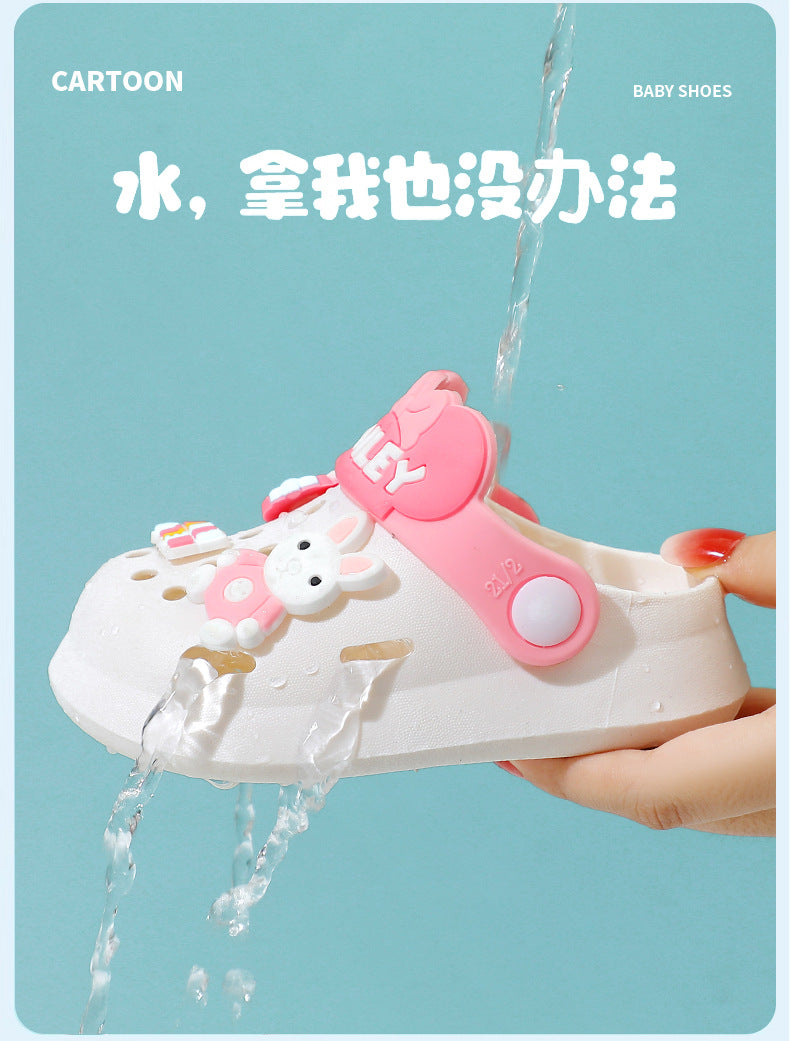 Slippers Baby Shoe Sandals for Girl Boy Mules Baby Girl Shoe Cartoon Sandal Infantil for Boy Kid Garden Shoe Infant Girl Sandal