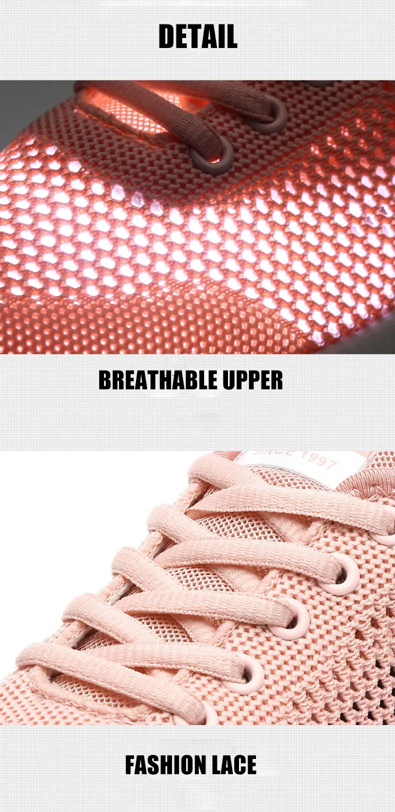 2022 Summer New Ladies Sneakers Breathable Lightweight Outdoor Running Sneakers Ladies Solid Color Tennis Ladies Casual Shoes