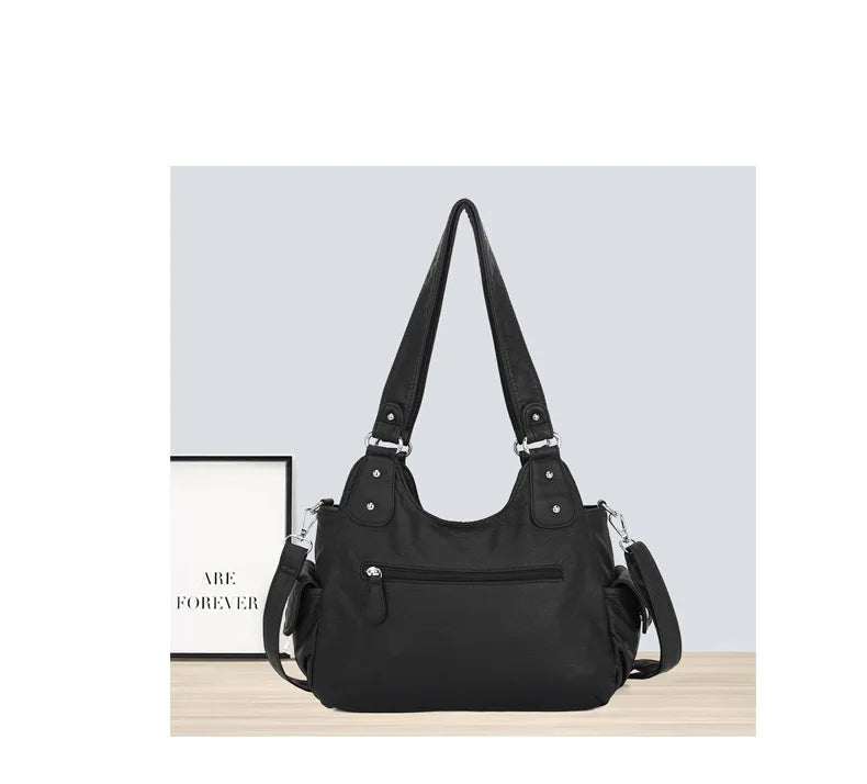 Ladies Hand Bags for Women Pu Casual Single Shoulder Crossbody Bag Multifunctional Purses and Handbags Повседневная Сумка