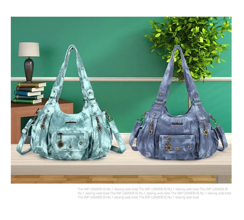 Ladies Hand Bags for Women Pu Casual Single Shoulder Crossbody Bag Multifunctional Purses and Handbags Повседневная Сумка