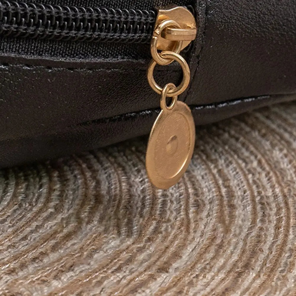 Ladies Large Capacity Portable PU Leather Backpack Waterproof knapsack Shoulder Bag Mini Rucksack