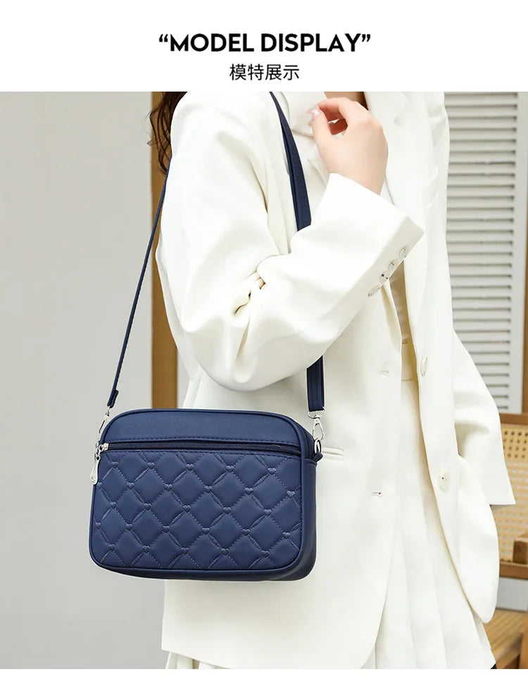 Ladies' High-end and Exquisite 2025 Summer New Women's Messenger Bags Versatile Foreign Trade Crossbody Small Square Bags