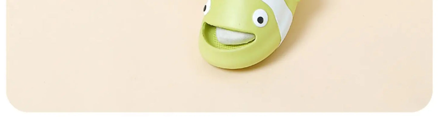 Cute Girl Slippers Summer Feet Stepping Thick Bottom Cartoon Indoor Home Parent Child Anti Slip Home Bathroom Slippers