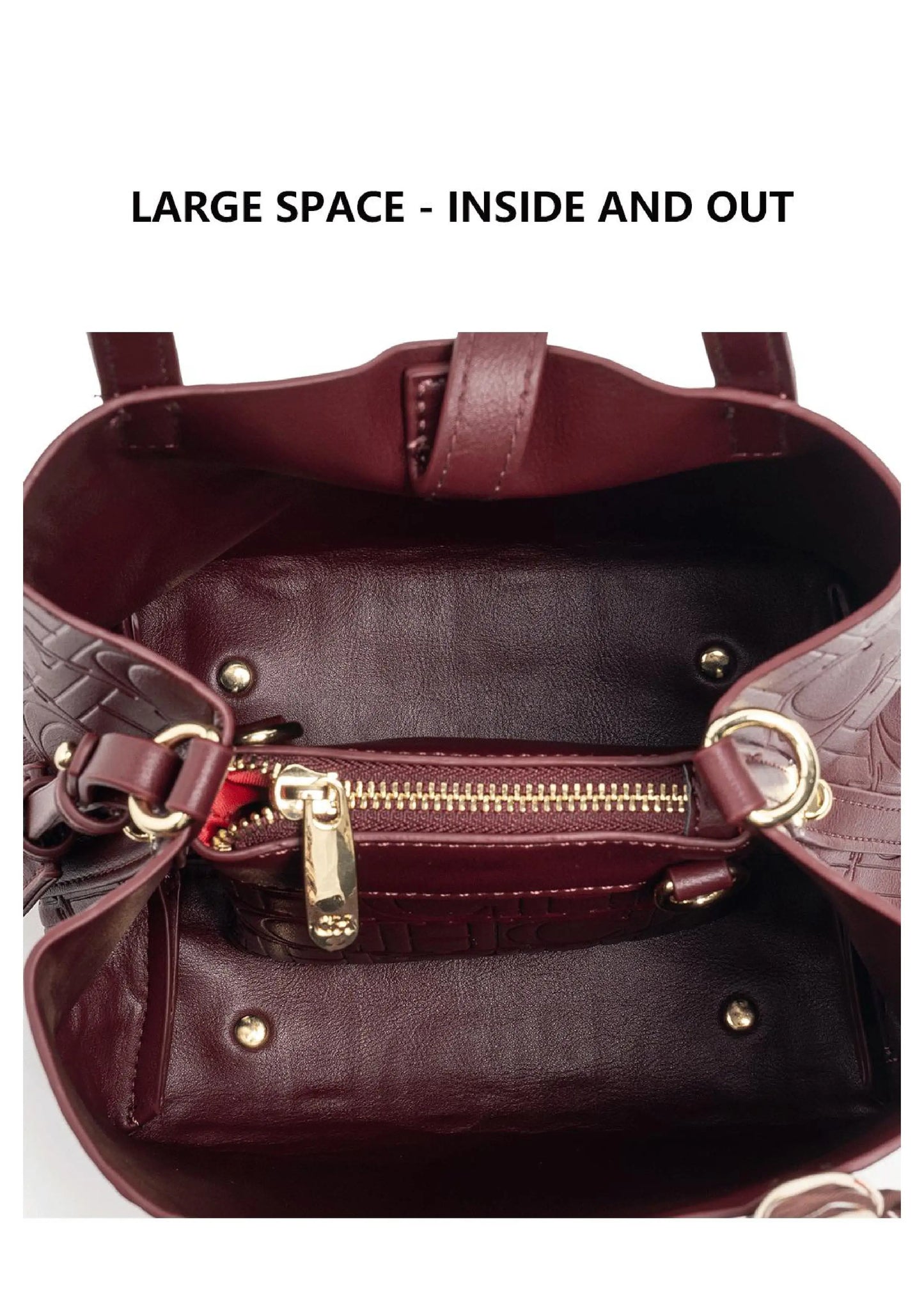 CH Embossed Ladies Crossbody Bag Letter Printing Design Ladies Handbag Large Capacity Tote Bag Elegant Temperament Ladies Should