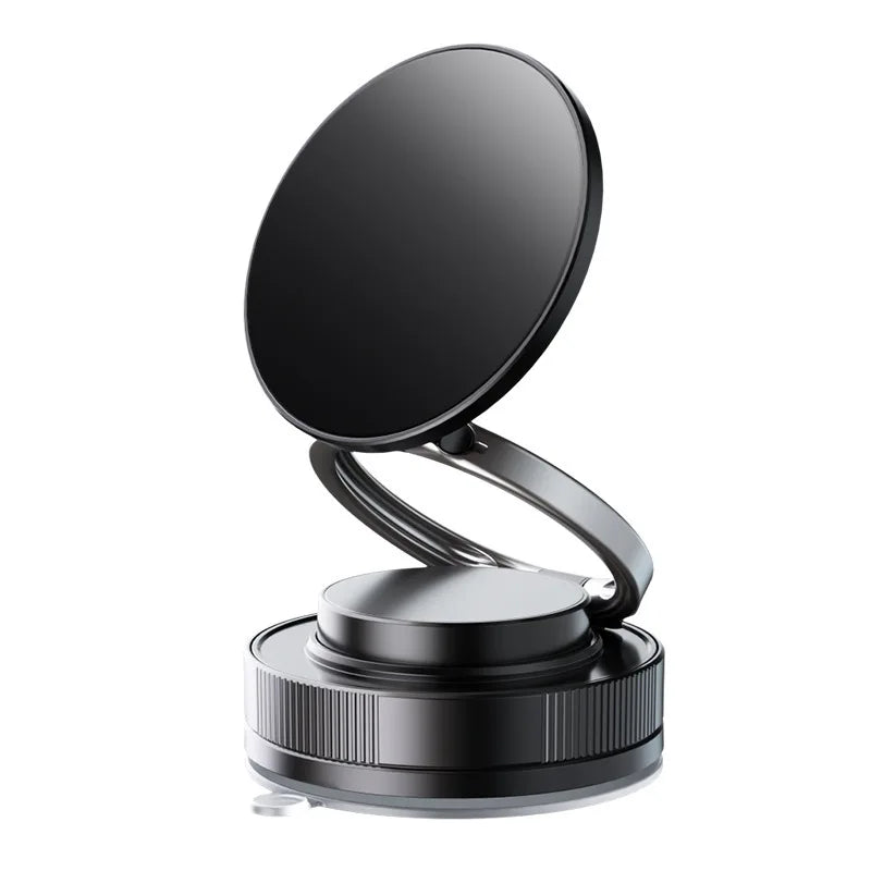Magnetic Car Phone Holder 360° Rotation Folding With Vacuum Suction Cup For iPhone 12-16 Series Car/Gym/Driving Phone Holder