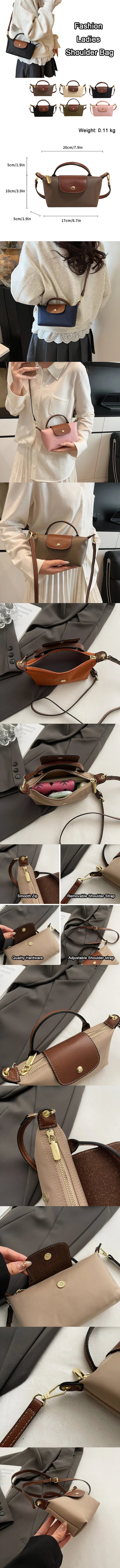 High Quality Ladies Shoulder Bag Small Lightweight Commuter Ladies Crossbody Bag Classic Versatile Ladies Handbag