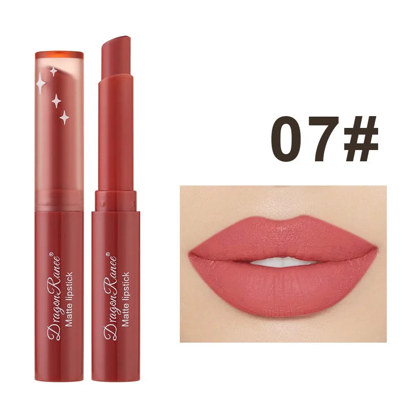 Dragon Ranee Crayon Lipstick Matte Lipstick Pencil Slant Lipstick Nude Soy Lipstick