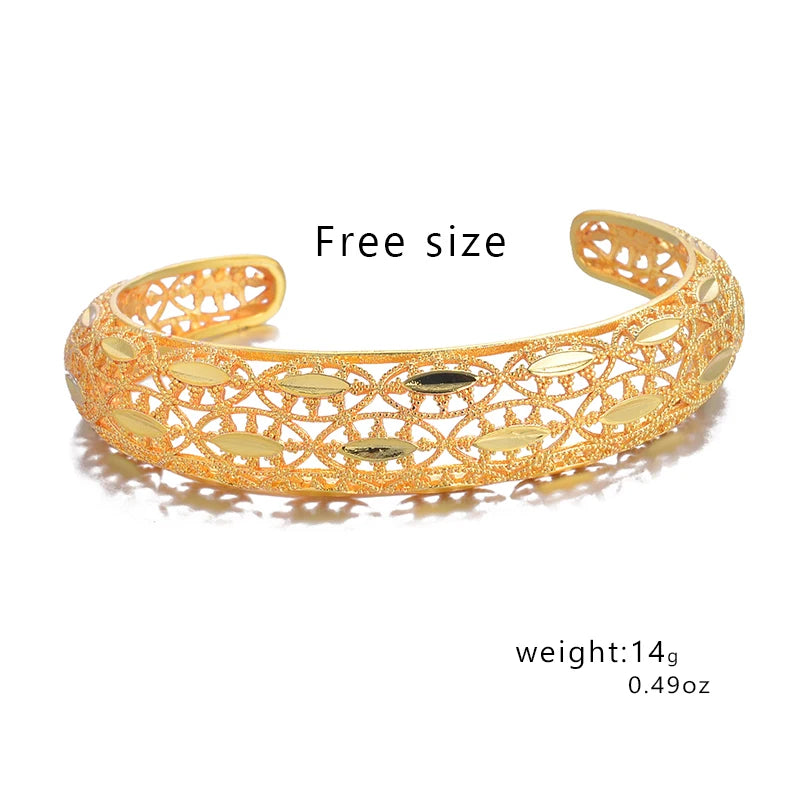 24k Bangles Girls Dubai Gold Color Turkish Egyptian Algeria Indian Moroccan Saudi Gold Color Bangles Kids Bangles Jewelry