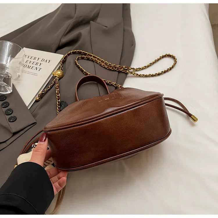 Ladies 2025 Designer Cloud Bag Pleated Chain Crossbody Bag Luxury Convertible Shoulder Bag Event