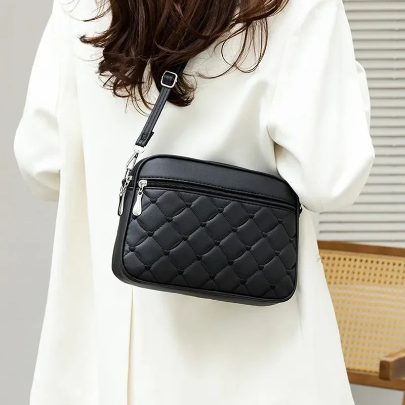 Ladies' High-end and Exquisite 2025 Summer New Women's Messenger Bags Versatile Foreign Trade Crossbody Small Square Bags