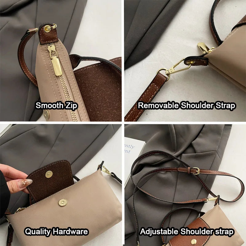 High Quality Ladies Shoulder Bag Small Lightweight Commuter Ladies Crossbody Bag Classic Versatile Ladies Handbag