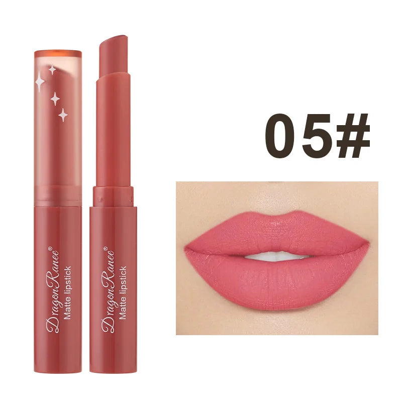 Dragon Ranee Crayon Lipstick Matte Lipstick Pencil Slant Lipstick Nude Soy Lipstick