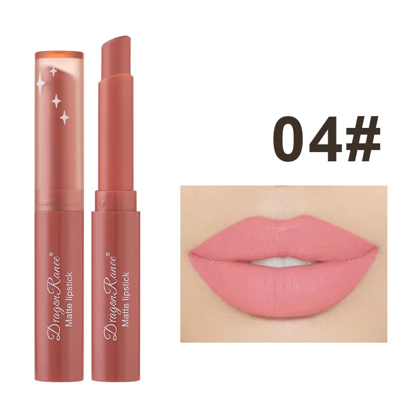 Dragon Ranee Crayon Lipstick Matte Lipstick Pencil Slant Lipstick Nude Soy Lipstick