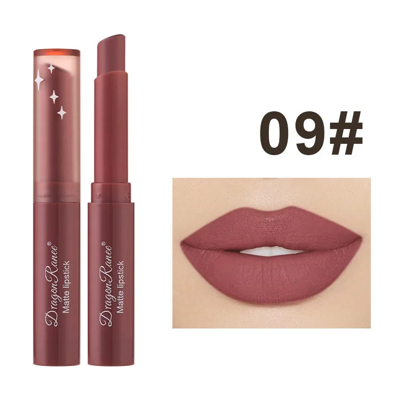 Dragon Ranee Crayon Lipstick Matte Lipstick Pencil Slant Lipstick Nude Soy Lipstick