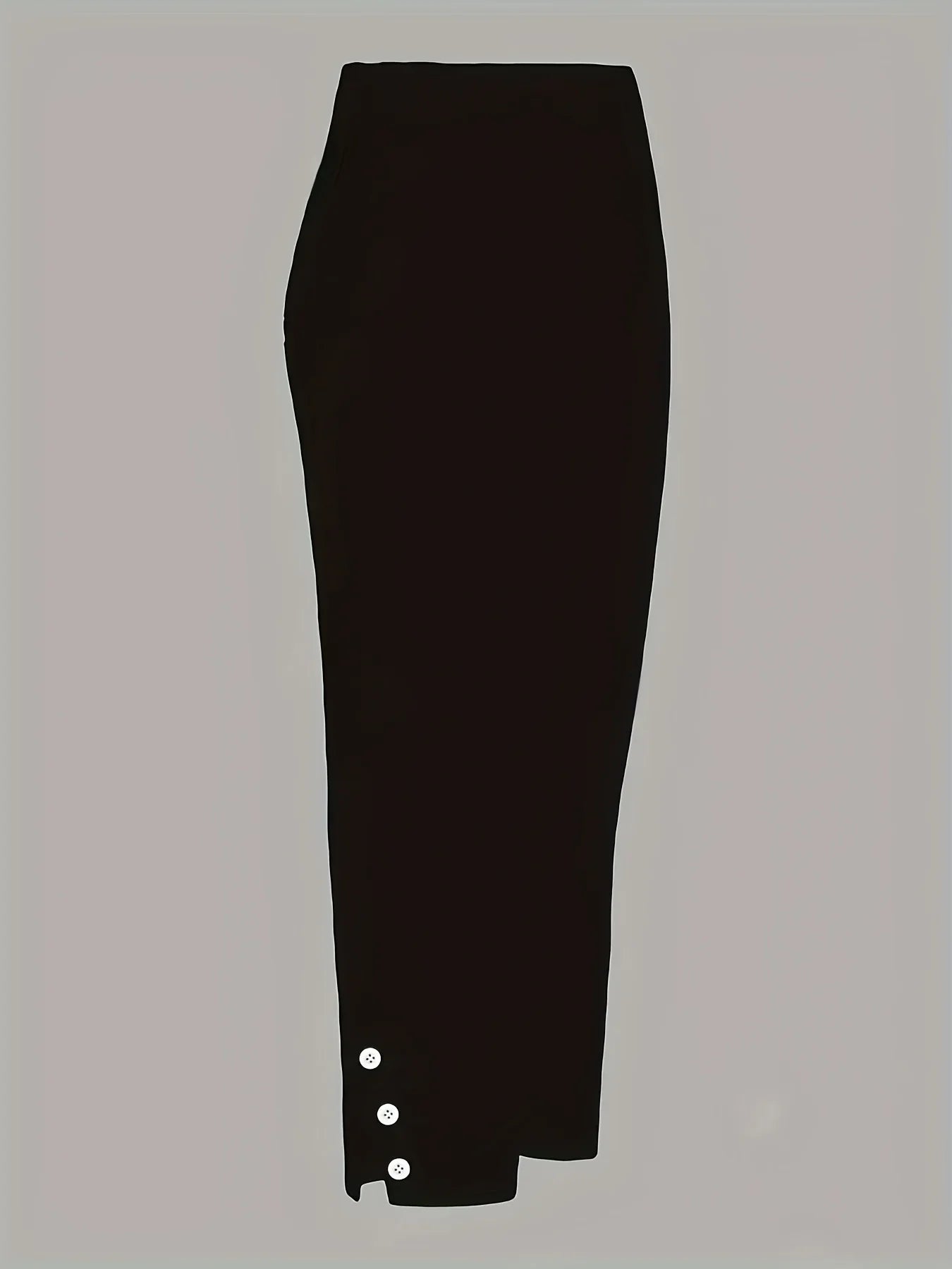 Ladies casual sweatpants, summer elastic waist stretch yoga pants ladies cropped pants.
