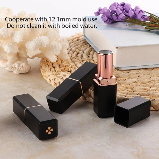 10Pcs DIY Cosmetic Tube Lipstick Tube Lipstick Container DIY Cosmetic Lipstick Empty Tubes Self Made Lipstick Containers Tubes