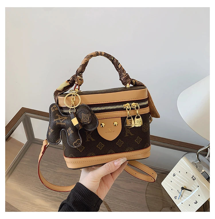 Spacious Leather Tote Bag For Ladies Luxury Designer Inspired Handbag Women Work Travel Essential Classic Bag