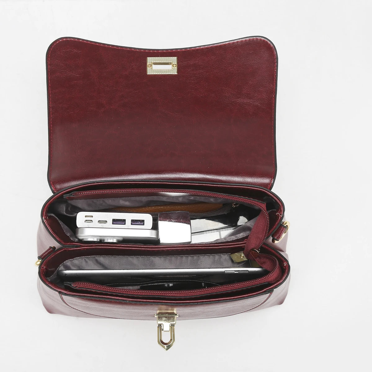 ladies handbags. Luxury 3-Piece PU Leather Women's Bag Set - Shoulder/Crossbody/Tote, Waterproof & Durable, Multi-Color Options