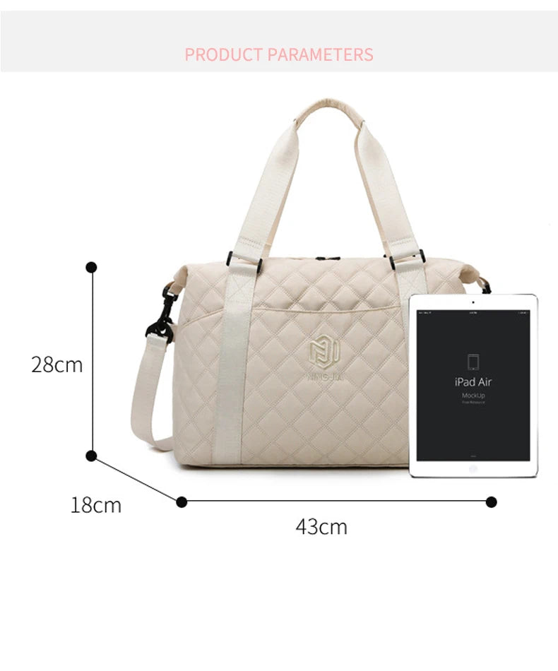 Sport Bags For Women Handbag Nylon New Luggage Bags For Women Crossbody Bag Men's Travel Bag Casual Ladies Fashion Shoulder Bag