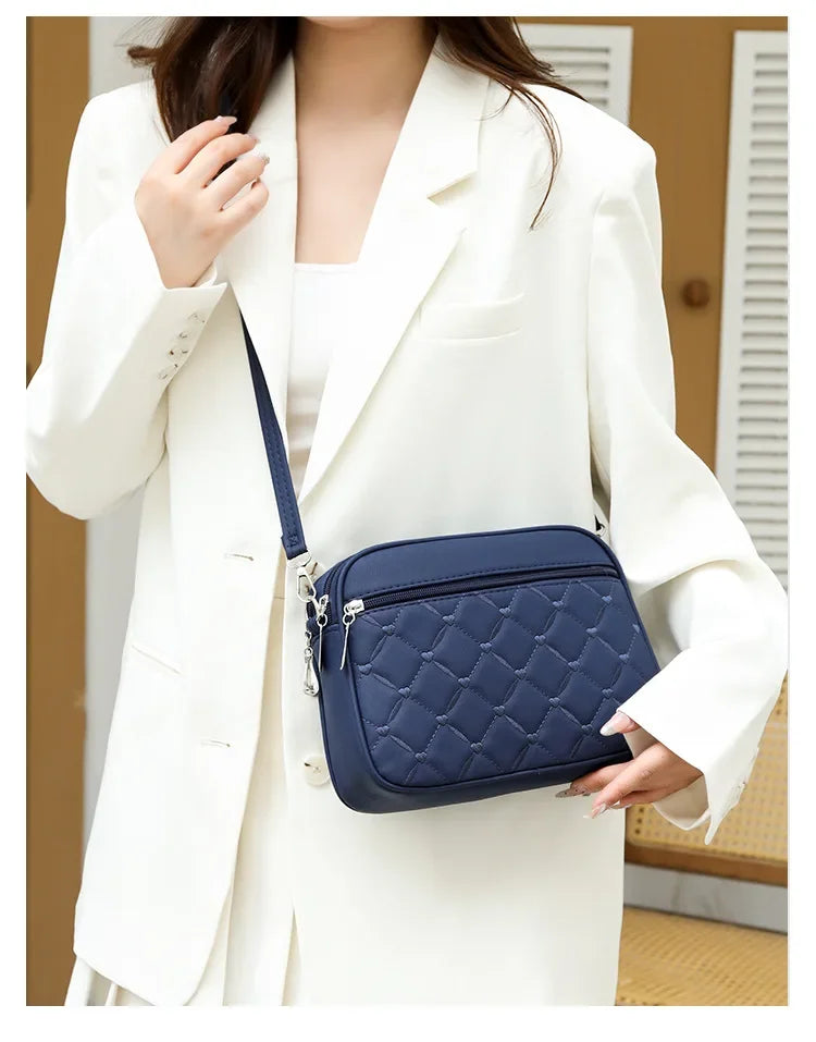 Ladies' High-end and Exquisite 2025 Summer New Women's Messenger Bags Versatile Foreign Trade Crossbody Small Square Bags