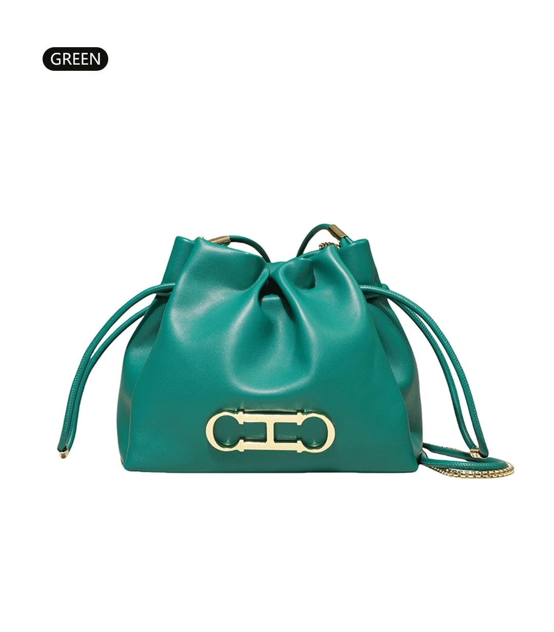 CH Casual Style Daily Ladies Small Bag Premium Sense Ladies Commuter Bag High Quality Solid Colour Design Ladies Shoulder Bag