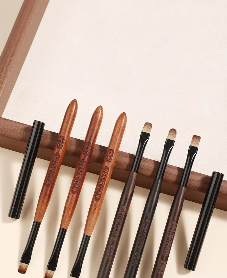 Nail Glue Phototherapy Pen UV Gel Brush Pen Acrylic Brush Professionnal Nail Art Brushes Painting Drawing Brush Manicure Tools