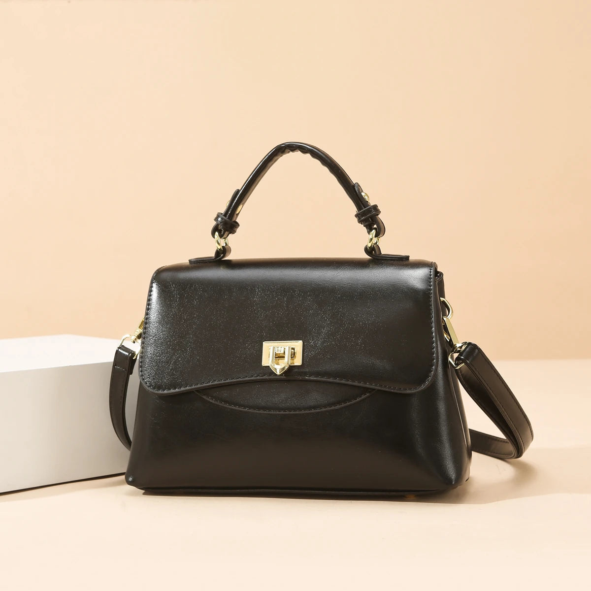 ladies handbags. Luxury 3-Piece PU Leather Women's Bag Set - Shoulder/Crossbody/Tote, Waterproof & Durable, Multi-Color Options