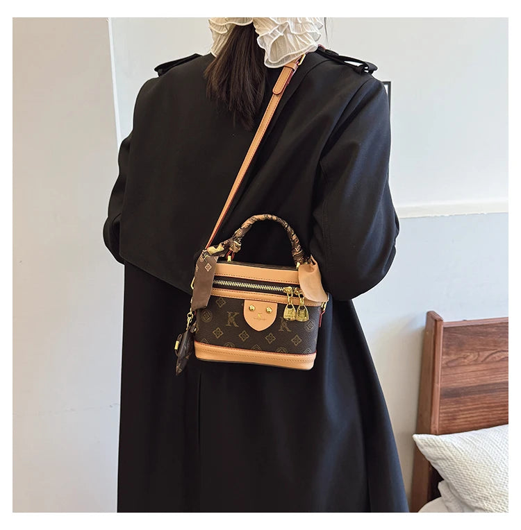 Spacious Leather Tote Bag For Ladies Luxury Designer Inspired Handbag Women Work Travel Essential Classic Bag