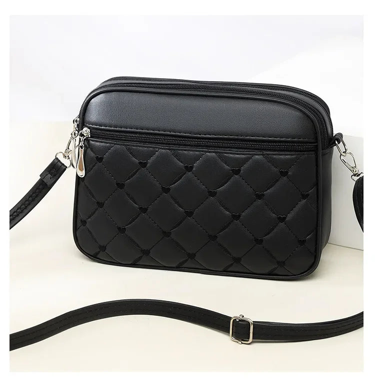 Ladies' High-end and Exquisite 2025 Summer New Women's Messenger Bags Versatile Foreign Trade Crossbody Small Square Bags