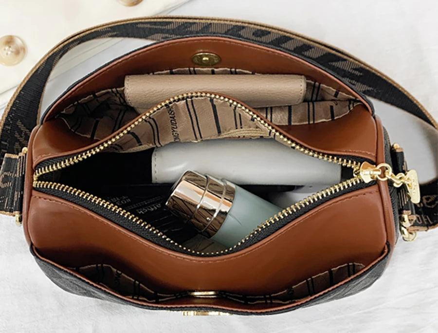 Luxury High Quality Women Messenger Bag Famous Designer Lady Shoulder Bags Fashionable Checkered Trendy Crossbody Bolsas Sac A