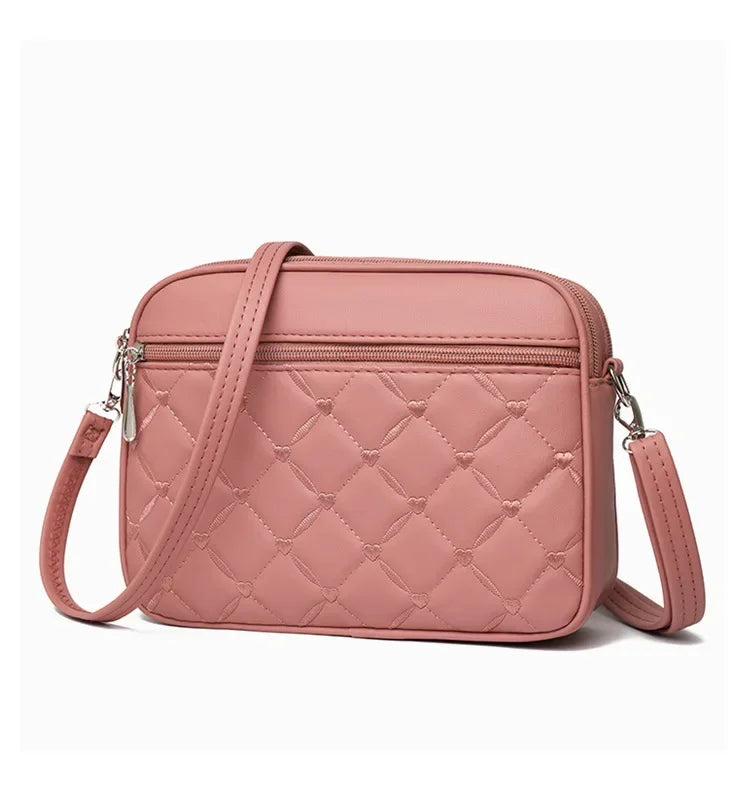 Ladies' High-end and Exquisite 2025 Summer New Women's Messenger Bags Versatile Foreign Trade Crossbody Small Square Bags