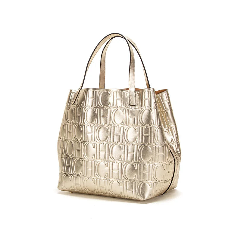 Ladies Handbag Solid Color Elegant Large Capacity Classic Retro Fashion Simple Versatile Exquisite Beautiful Ladies Shoulder Bag