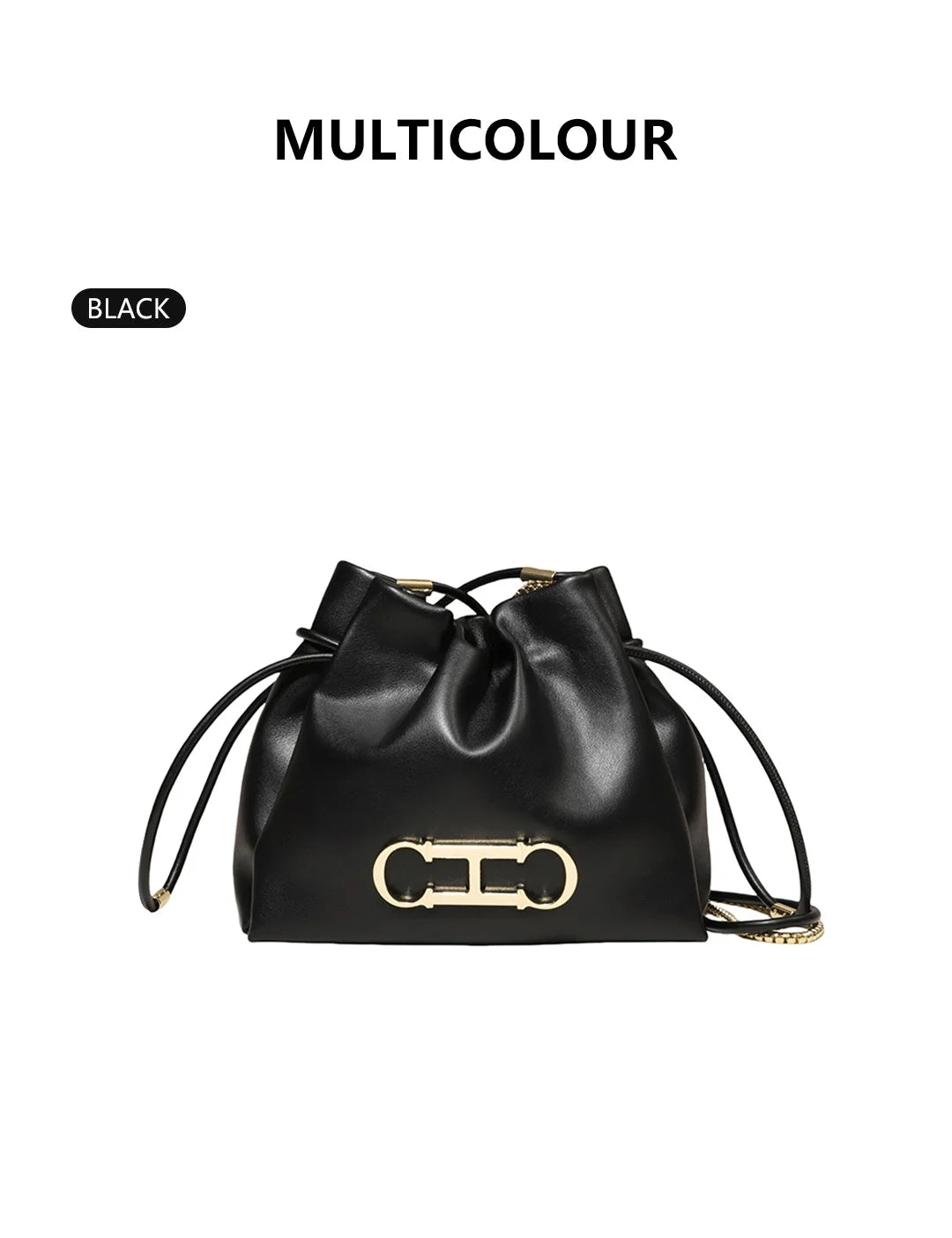 CH Casual Style Daily Ladies Small Bag Premium Sense Ladies Commuter Bag High Quality Solid Colour Design Ladies Shoulder Bag