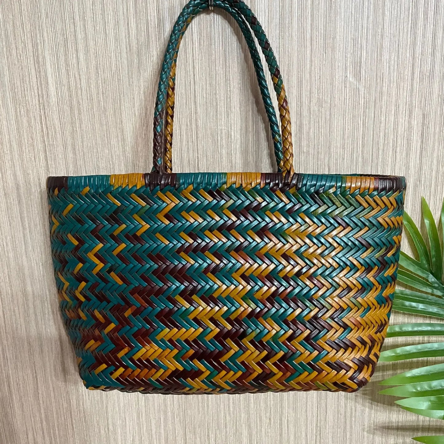 Handbags Women's Genuine Leather Shoulder Bag Weaving Casual Shopping Bag Vintage Big Tote Purse Cowhide Cross Hand Bags Lady