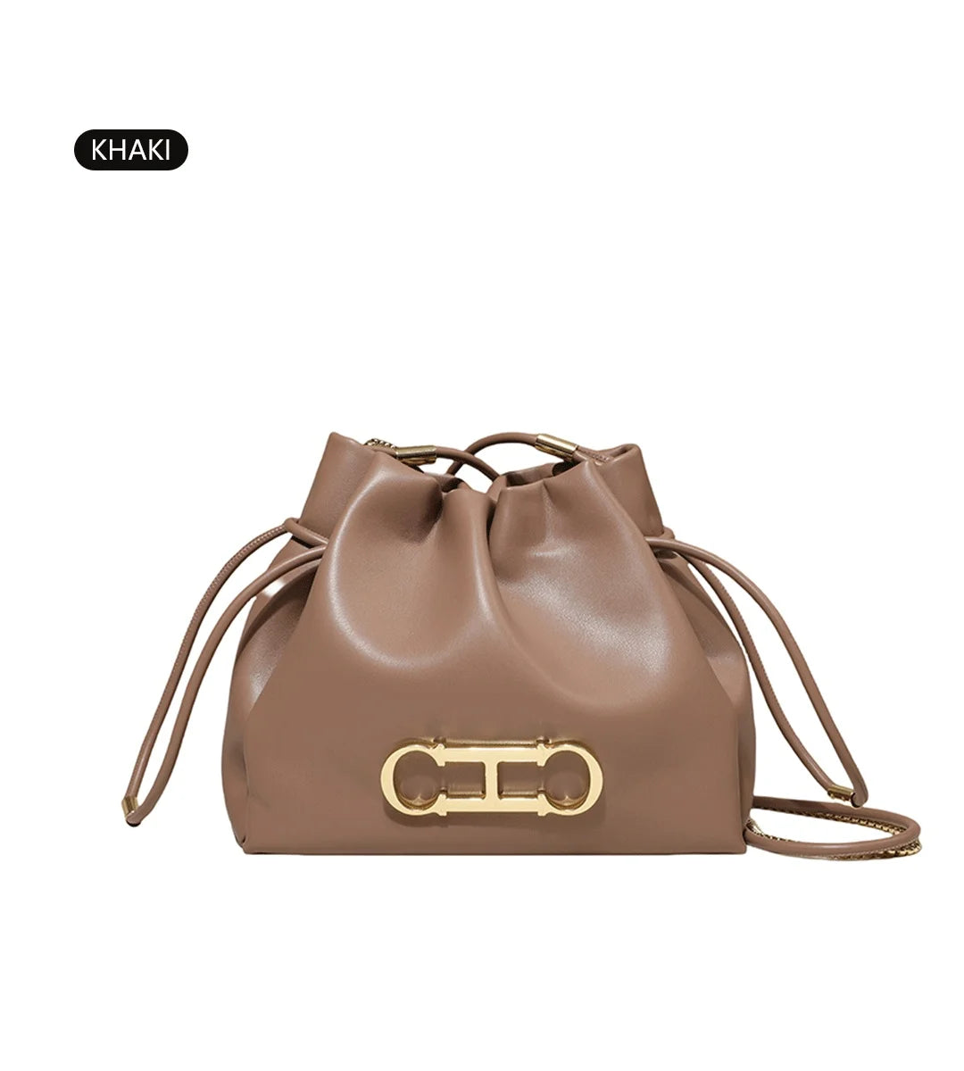 CH Casual Style Daily Ladies Small Bag Premium Sense Ladies Commuter Bag High Quality Solid Colour Design Ladies Shoulder Bag