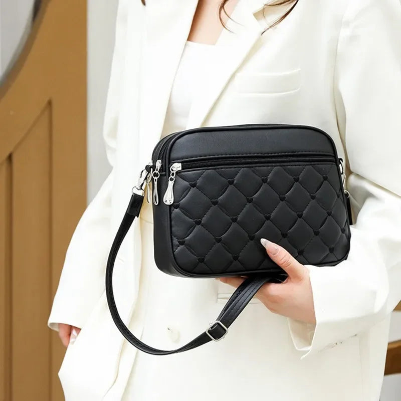 Ladies' High-end and Exquisite 2025 Summer New Women's Messenger Bags Versatile Foreign Trade Crossbody Small Square Bags