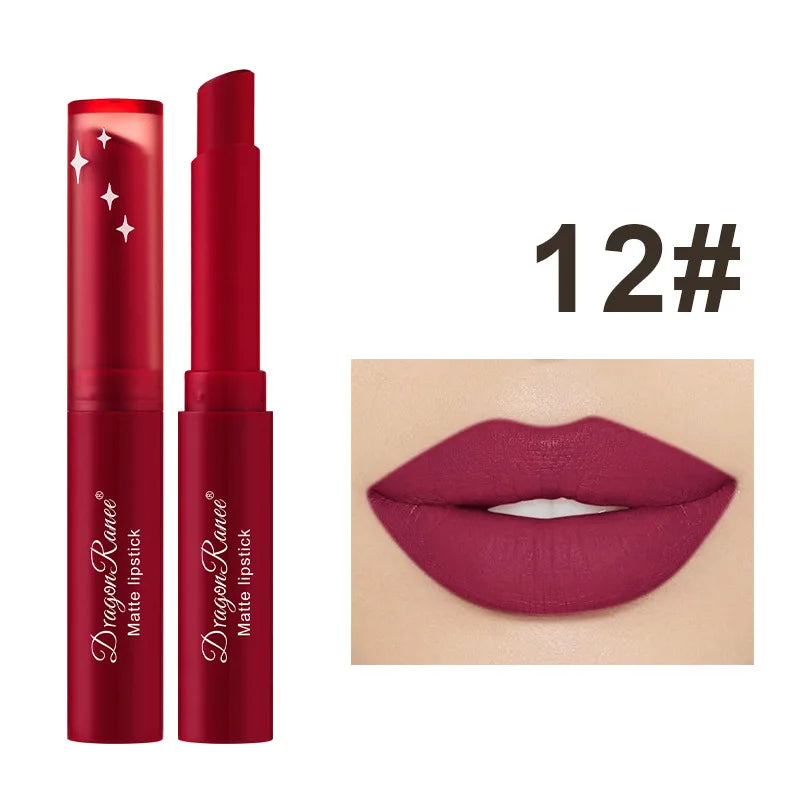 Dragon Ranee Crayon Lipstick Matte Lipstick Pencil Slant Lipstick Nude Soy Lipstick