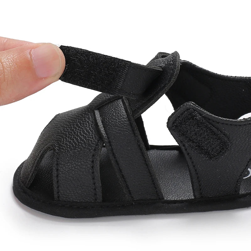 Baby First Walkers Baby 0-18 months Boy Girl Slippers Toddler Kids Nursery School Summer New Leather Shoes