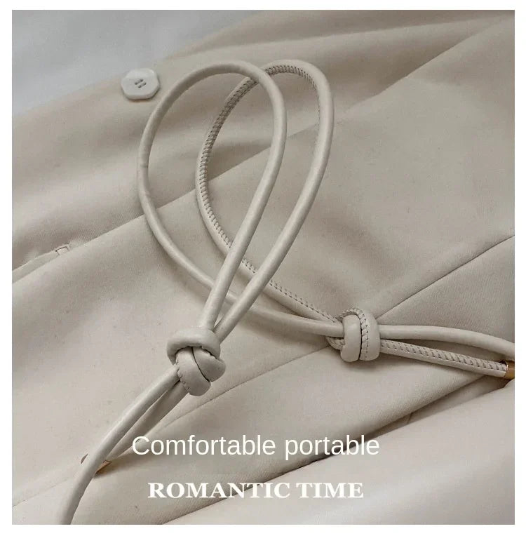 Ladies Shoulder Crossbody Bags Women Underarm Bags Solid Color Small Top-handle Bags Purse Female Daily Handbags PU Leather