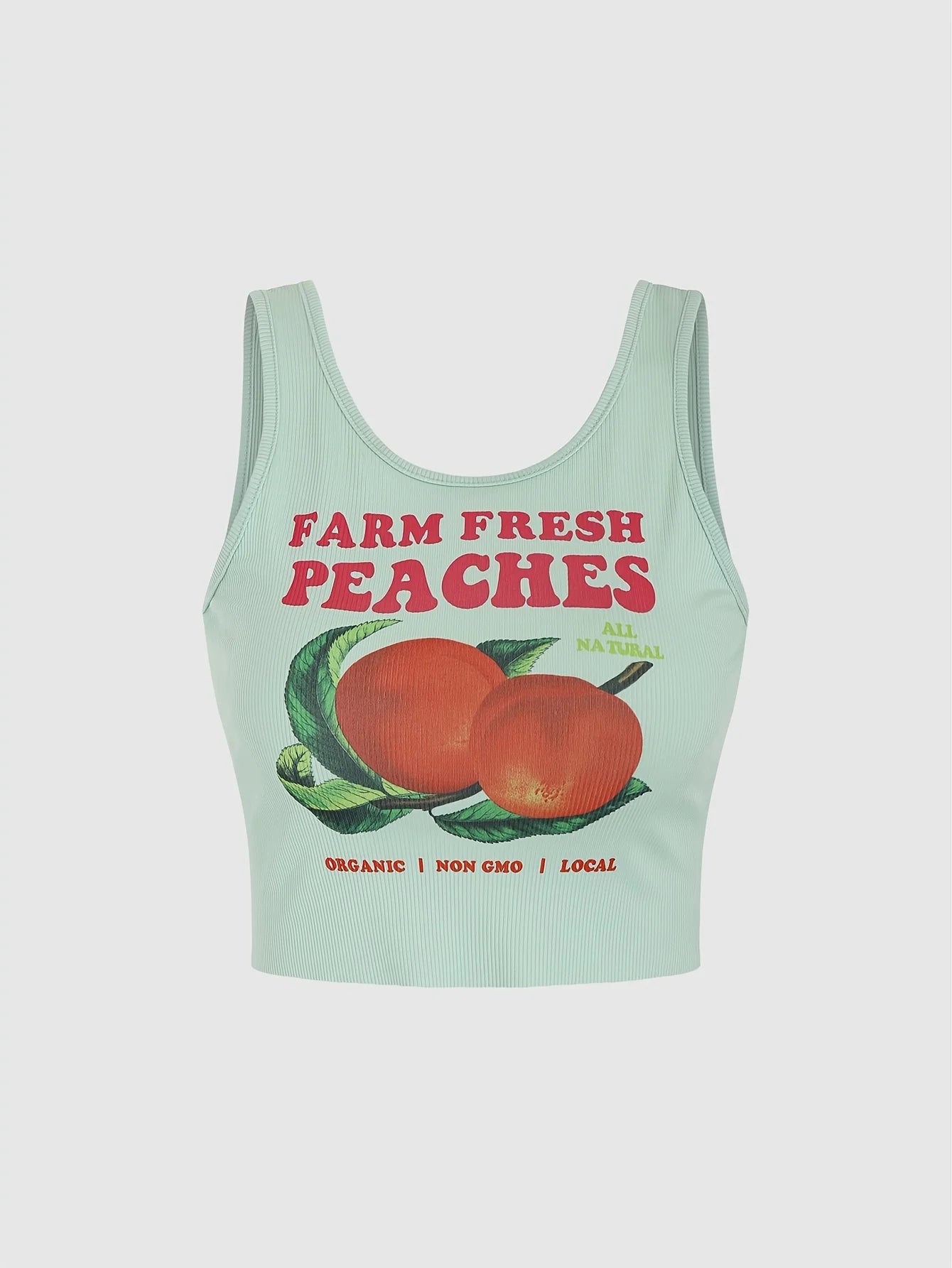 2024 new fashion ladies y2k cherry print casual vest ladies